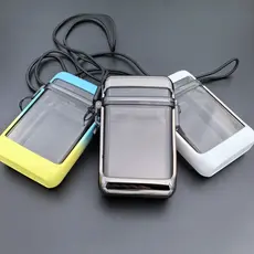Caixas De Armazenamento Transparentes De 20 Pacotes-Herméticas E À Prova D'água , Sem Isqueiro (1106828 Mm , 5 Cores)