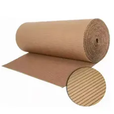 Bobina Papelão Ondulado 60 Cm X 10 Metros Salva Chão de Obra Embalagem Reforma Casa Vários Tamanhos