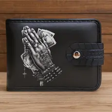 Carteira Masculina Couro Ecológico Porta Cartão RG CNH Masculino Presente Porta moedas