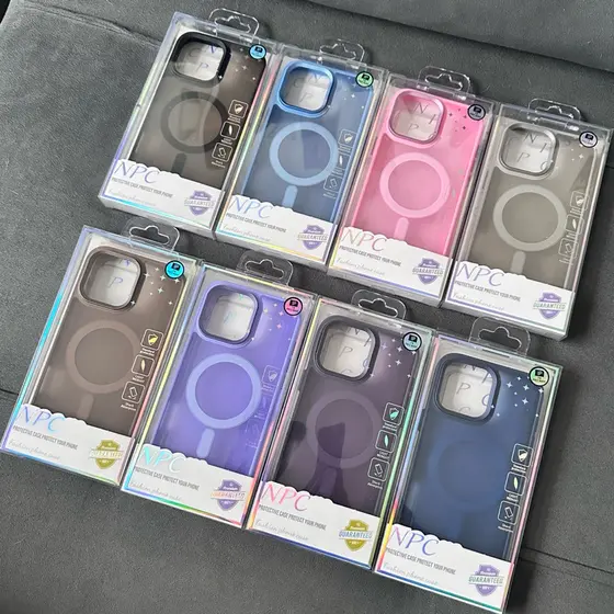 Capa Capinha magnético SPACE Fosca Para iPhone 11 iPhone 12 iPhone 12 ProMax buraco acrilico Case Anti impacto