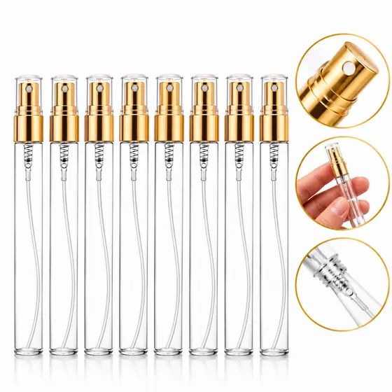 Flaconete Provador 10ml de  Vidro com  Spray - Lembraça de Casamento, 15 anos ou Decante