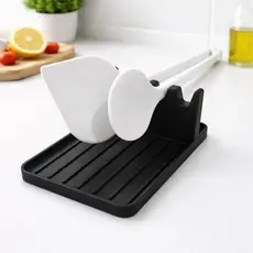 Porta Colheres de Cozinha Utensílios Suporte Para Conchas Apoio Talheres | Bancada Limpa e Organizada