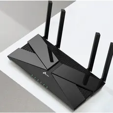 Modem TP-Link XX230v Voip Gpon Ax1800 Wi-Fi 6 Gigabit Preto Seminovo