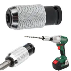 Adaptador De Chave De Impacto Elétrica 1/2 Converter Para SDS PLUS Interface De Broca De Martelo Elétrico Converte Ferra