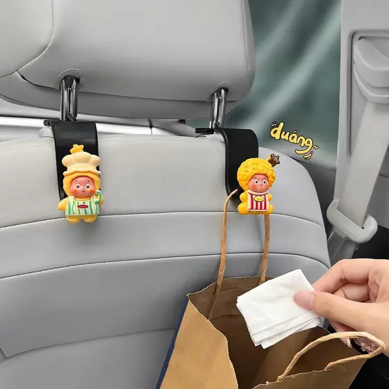 2025 Starman gancho encosto do assento traseiro do carro decoração Interior do carro High-End Daquan20260630