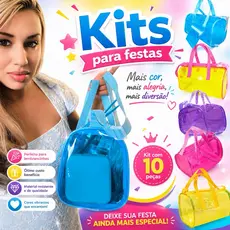Kits Bolsas Maletas Piscinas, Festa, Lembranças de Aniversário, Balé , Natação, Polly Party