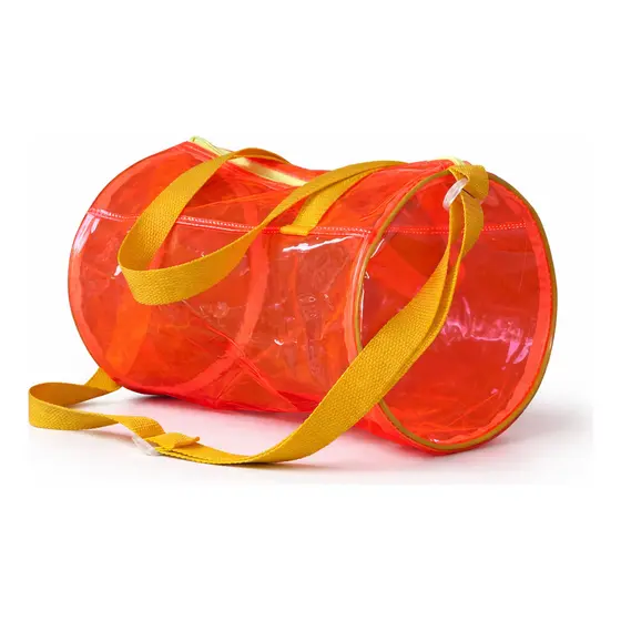 Bolsa Cilindro Cristal Transparente Premium