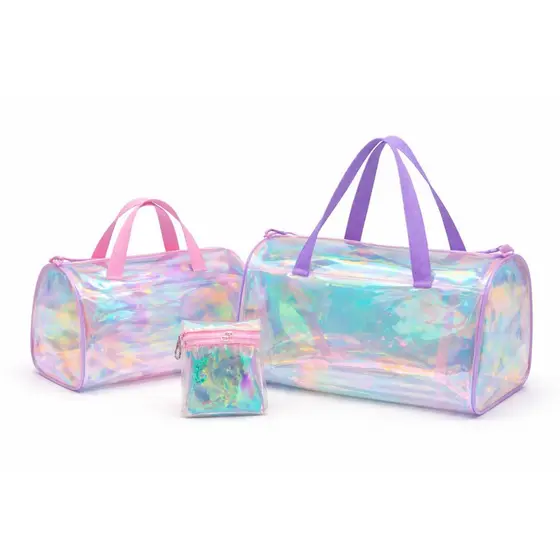 Bolsa Holográfica Cristal para Natação com Material Impermeável