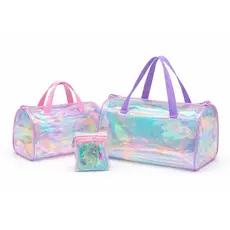 Bolsa Holográfica Cristal para Natação com Material Impermeável