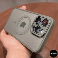 Capa De Carga Choque Magsafe Magnética Case Capinha fosca (2)De Celular Para iPhone 16 11 12 13 14 17 Pro Max 15 17PRO