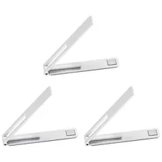 Suporte dobrável para celular em uma única linha, suporte de mesa de metal com suporte invisível, pequeno e mini