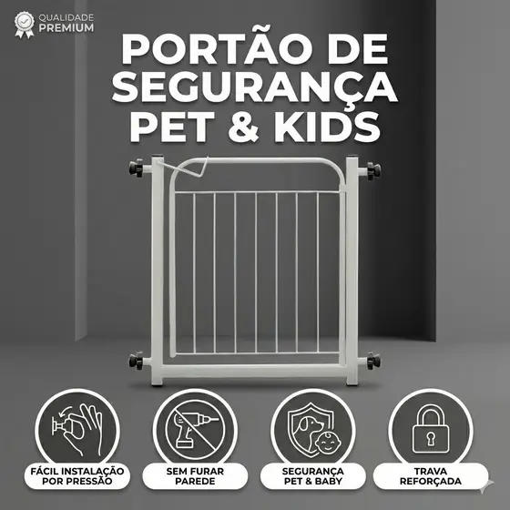 Grade De Proteção para Pet Cães Bebês e Crianças Para Portas Portão