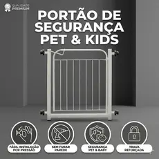 Grade De Proteção para Pet Cães Bebês e Crianças Para Portas Portão