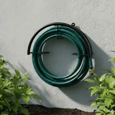 Suporte de Mangueira Jardim Organizador Enrolador Fixo de Parede