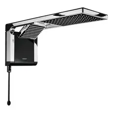 Chuveiro Elétrico De Parede Lorenzetti Acqua Ultra Duo Flex Preto-cromado 6800w 220v