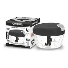 Processador De Alimentos Manual 500Ml Preto Original
