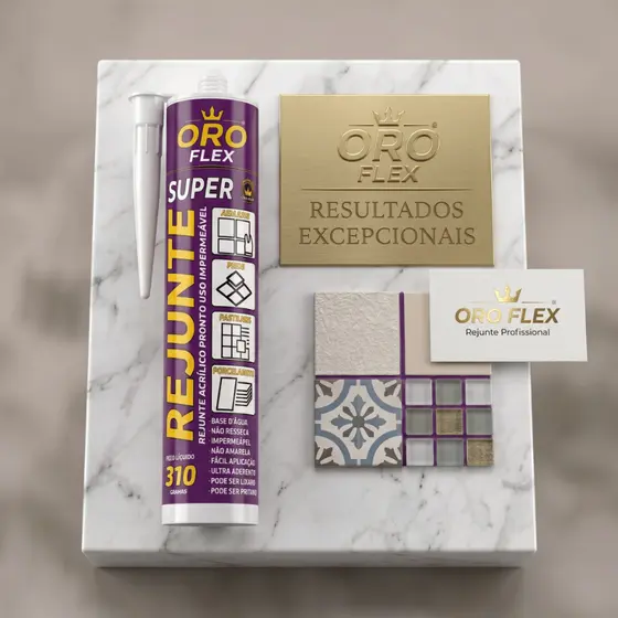 Rejunte Flexível Ideal para Pisos, Azulejos e Banheiros Fácil Aplicação 310g Cores Diversas