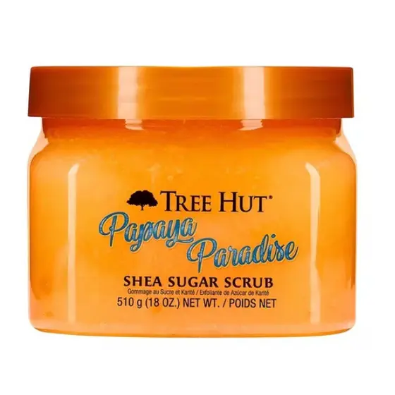 ESFOLIANTE CORPORAL - TREE HUT - PAPAYA PARADISE - 510G - Shea Sugar Scrub