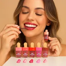 GLOSS LABIAL SORVETINHO COM GLITTER VIVAI MENINA- ESCOLHA O SEU!