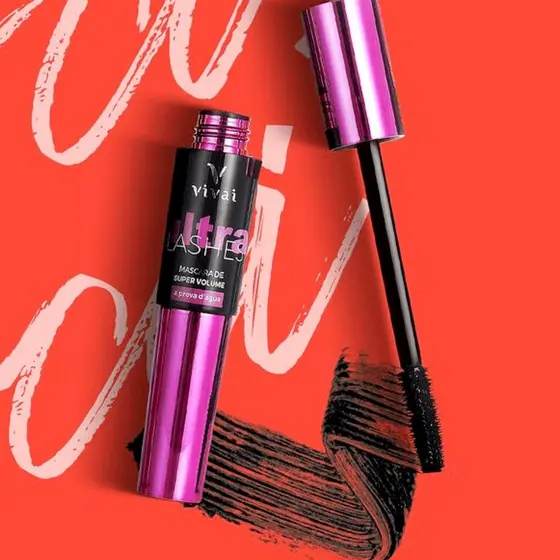 MÁSCARA DE CÍLIOS VIVAI ULTRA LASHES A PROVA D'AGUA