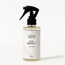 Odorizante Home Spray Aromatizador de Ambiente Cheirinho Tecidos Chá Branco 200ml