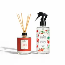 Kit Difusor Varetas Home Spray Cereja e Avelã Presente Completo Notável Aroma