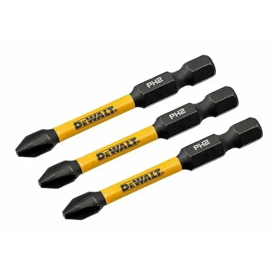 Kit 3 Bits Pontas Ph2 57mm Flextorq DEWALT