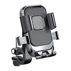 Suporte De Telefone Celular Para Bicicleta De Motocicleta Com Travamento e Automático À Prova De Choque E Anti-Vibração