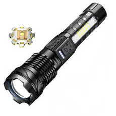 Lanterna Tática Mais Forte Do Mundo Led Recarregável