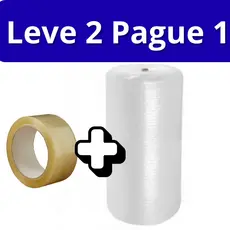 Bobina Plástico Bolha - Proteção na mudança 43 cm c/ 25 micras Resistente
