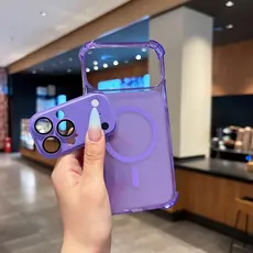 Capa De Telefone À Prova De Choque Para IPhone 17 16 15 14 13 12 11 Pro Max Fosco Transparente Anti Queda Macia