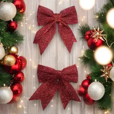 Enfeite Laço Presente Árvore de Natal Decoração Natalina