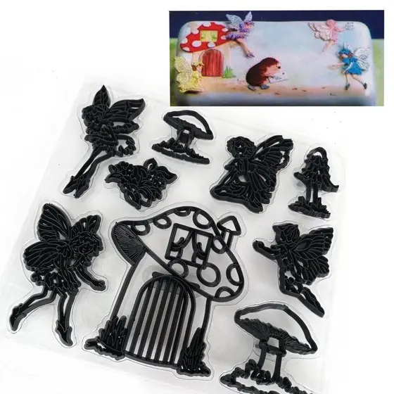 G Kit Marcador Fadas e Cogumelos - C4560