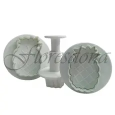 Kit Cortador Ejetor Abacaxi Com 3 peças - C3713