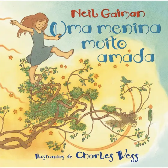 Livro Uma menina muito amada Neil Gaiman Ilustrações de Charles Vess Intrínseca