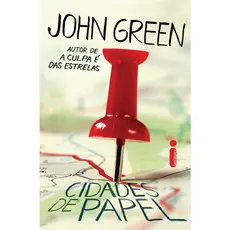Livro Cidades de papel, por John Green - Intrínseca