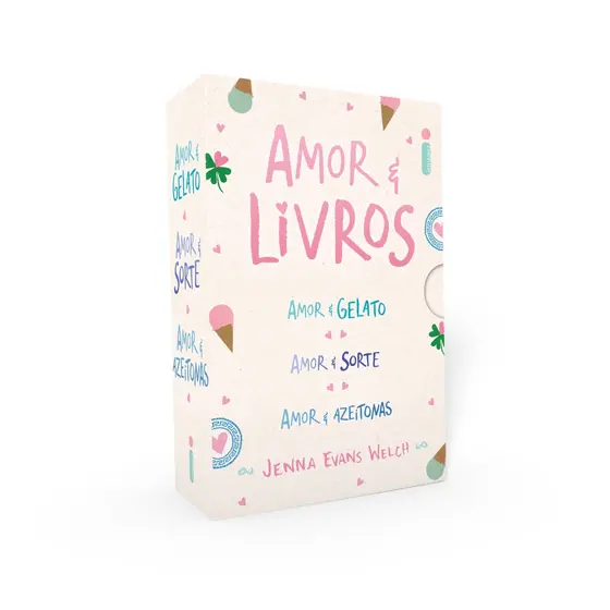 Livro Box Amor & livros: Caixa com os 3 volumes - Coleção Amor & livros, por Jenna Evans Welch - Intrínseca