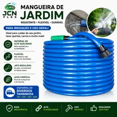 Mangueira Jardim Lisa Resistente Flexivel 7 10 15 20 25 30 40 e 50 Metros Pronta Entrega