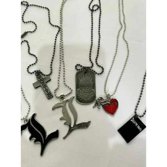 Colares Temático Death Note Pingente Anime Geek Cosplay