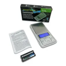 Mini Balança Digital De Alta Precisão De Bolso 0,1g Até 500g