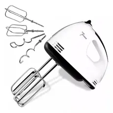 Batedeira De Mão Elétrica Bolo Chantilly 7 Velocidades 260W Batedeira Massa Bolo Ovos 220V