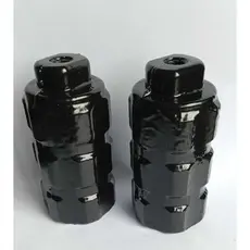 Par Pedal Pedaleira Apoio Aluminio Trolha Trolhão Grosso Bicicleta Bike CORES