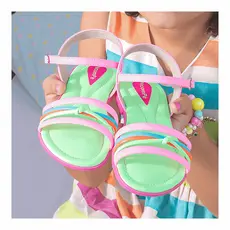 Sandália Infantil Menina Rasteirinha Feminina Macia Fashion Estilosa