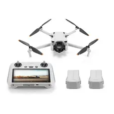 Drone DJI Mini 3 (DJI RC) com tela + Fly More Combo - DJI033