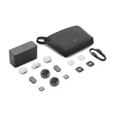 Microfone DJI Mic Mini 2 (2 TX Microfone + 1 RX Receptor para smartphones + 1 Case de carregamento) BR - DJI142