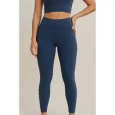 Calça Legging Feminina Cintura Alta Academia Dia a Dia Preta Azul Cinza