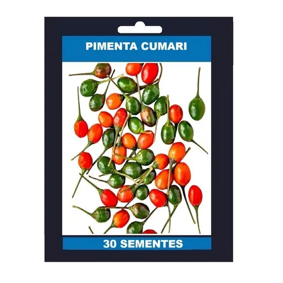 sementes naturais 30 Sementes Premium Pimenta Comari Cumari Verdadeira Passarinho