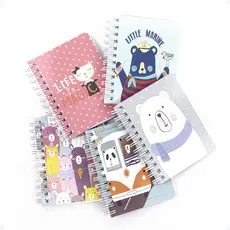 Kit 5 Caderno Pequeno Bloco De Anotações Agenda Permanente Escolar Personalizado Bloquinho Diário