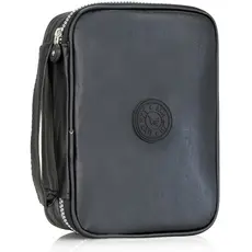 Estojo Escolar Unissex Quadrado Ziper Resistente Organizador Caneta Bolsinha De Lapis Liso Simples
