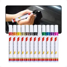 Caneta Retoque Automotivo Não Sai Na Água Permanente Reparadora Pintura De Riscos